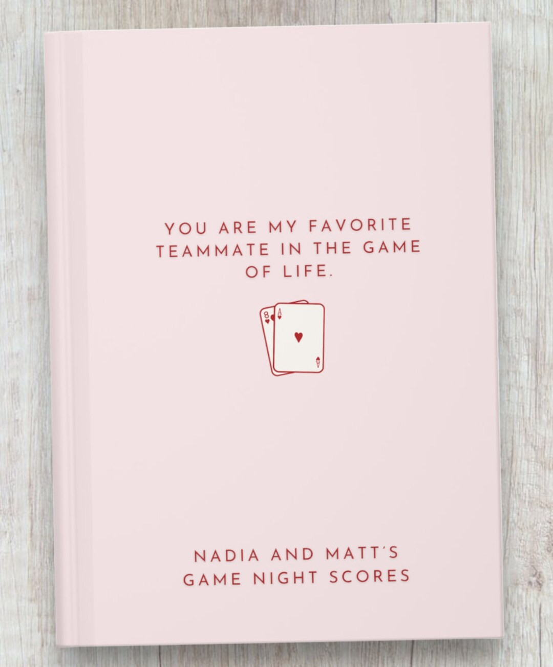 Personalized Game Gifts, Game Night Score Book, Valentines Game Night, Game Room, Score Keeping R... | Etsy (US)