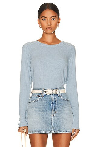 SABLYN Ryder Sweater in Baby Blue | FWRD 