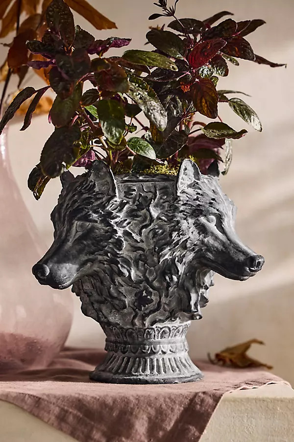 Cast Iron Lupus Urn Planter | Terrain