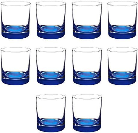 Custom Whiskey Glasses by Libbey 11 oz. Heavy Base Drinking Old Fashioned Glass - 10 pack - Great... | Amazon (US)