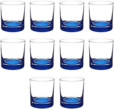 Custom Whiskey Glasses by Libbey 11 oz. Heavy Base Drinking Old Fashioned Glass - 10 pack - Great... | Amazon (US)