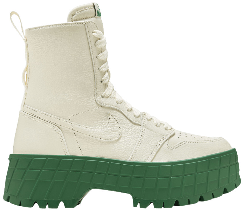 Wmns Air Jordan 1 High Brooklyn 'Coconut Milk Pine Green' | GOAT