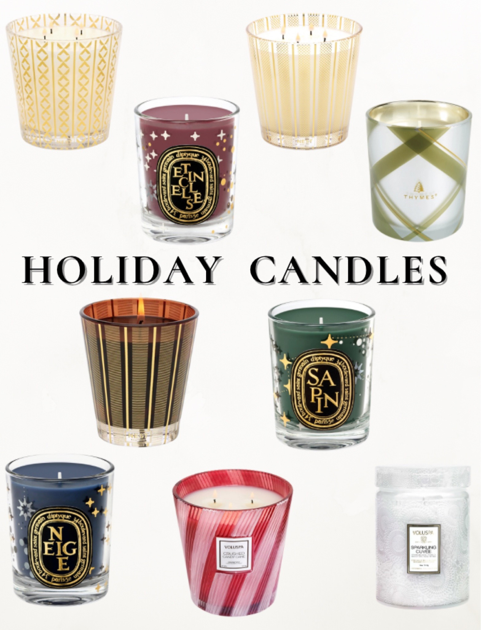 Best holiday candles from Nest, Fraser Fir, Dyptique and Voluspa! 

#LTKCyberweek #LTKHoliday #LTKsalealert