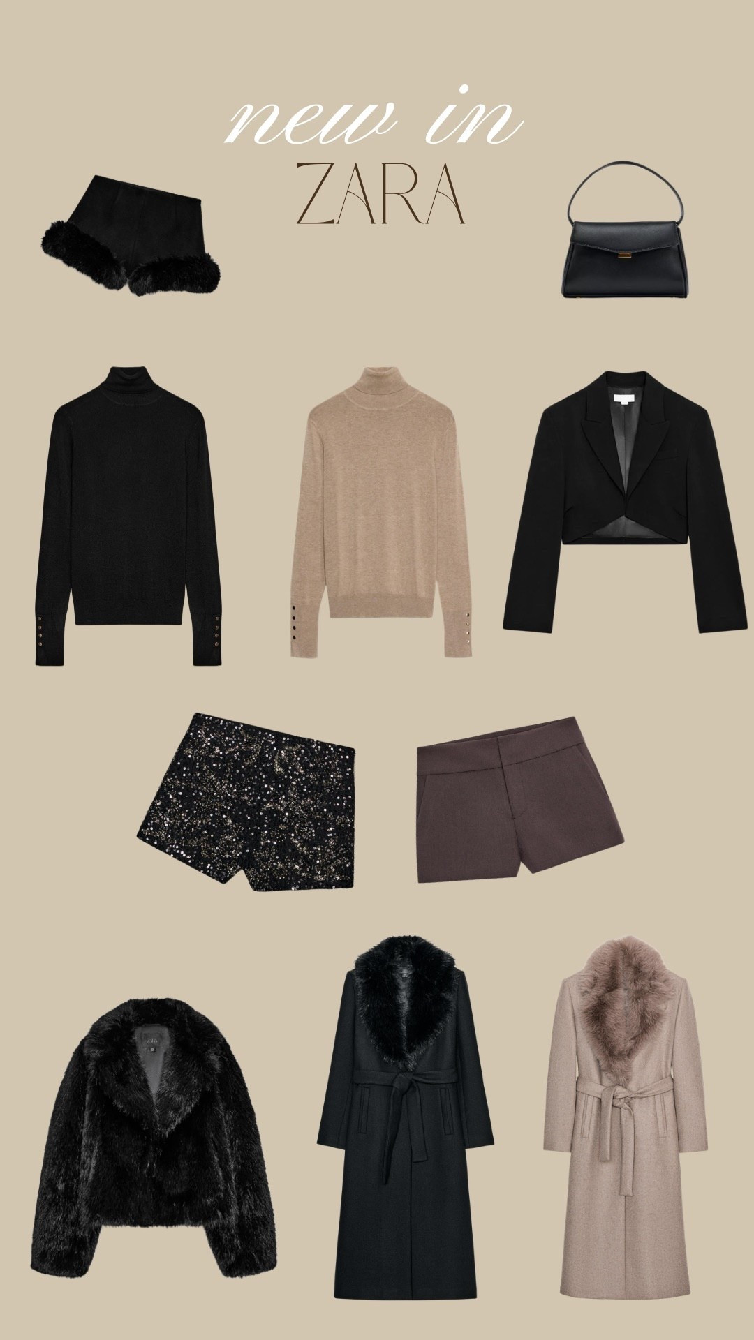 new in zara for the holidays 🖤

#LTKootd #LTKGiftGuide #LTKHoliday