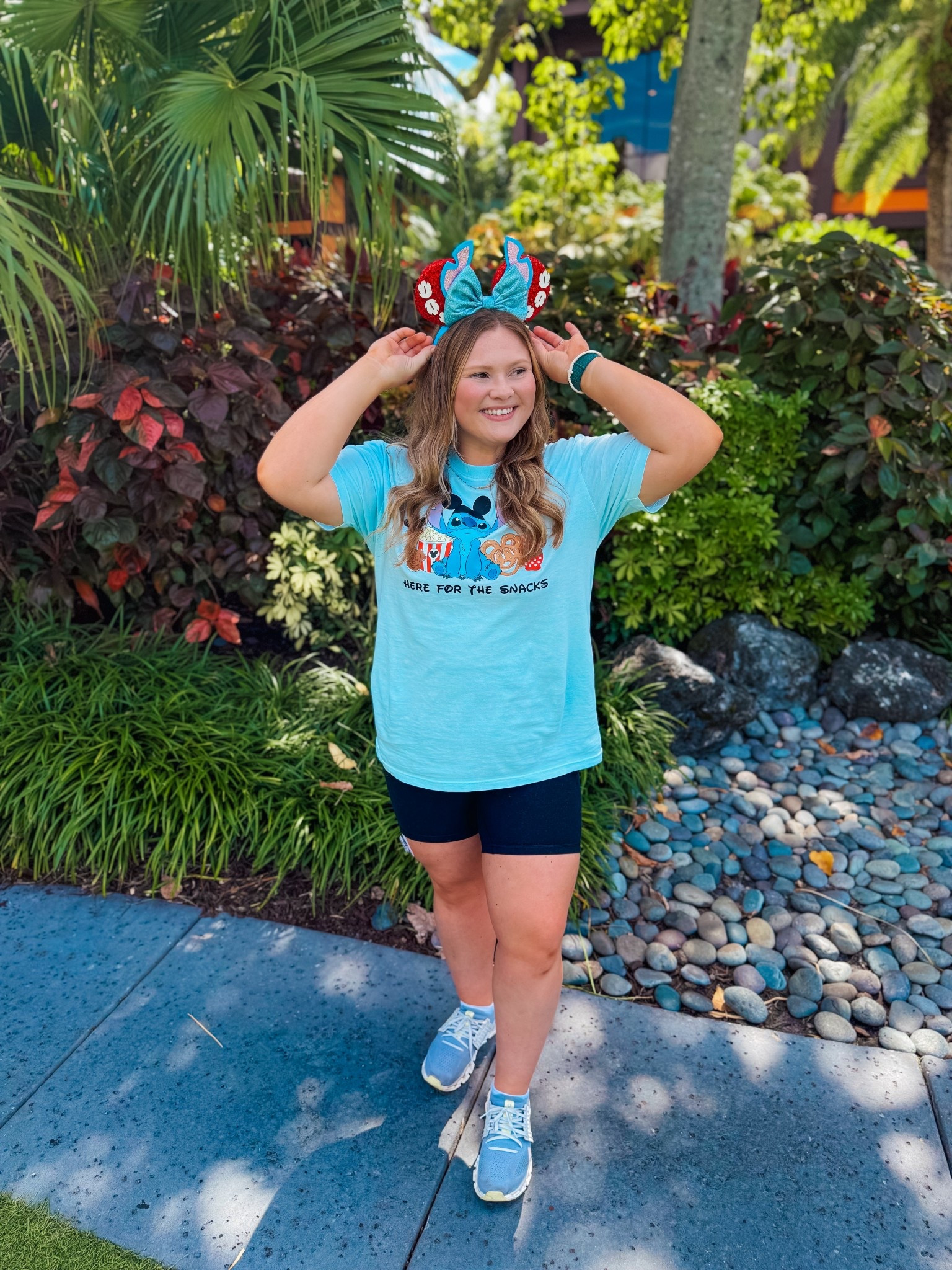 Stitch Disney world outfit 
Just here for the snacks 🩵
#disneyworld #stitch 

#LTKMidsize #LTKSeasonal #LTKSaleAlert