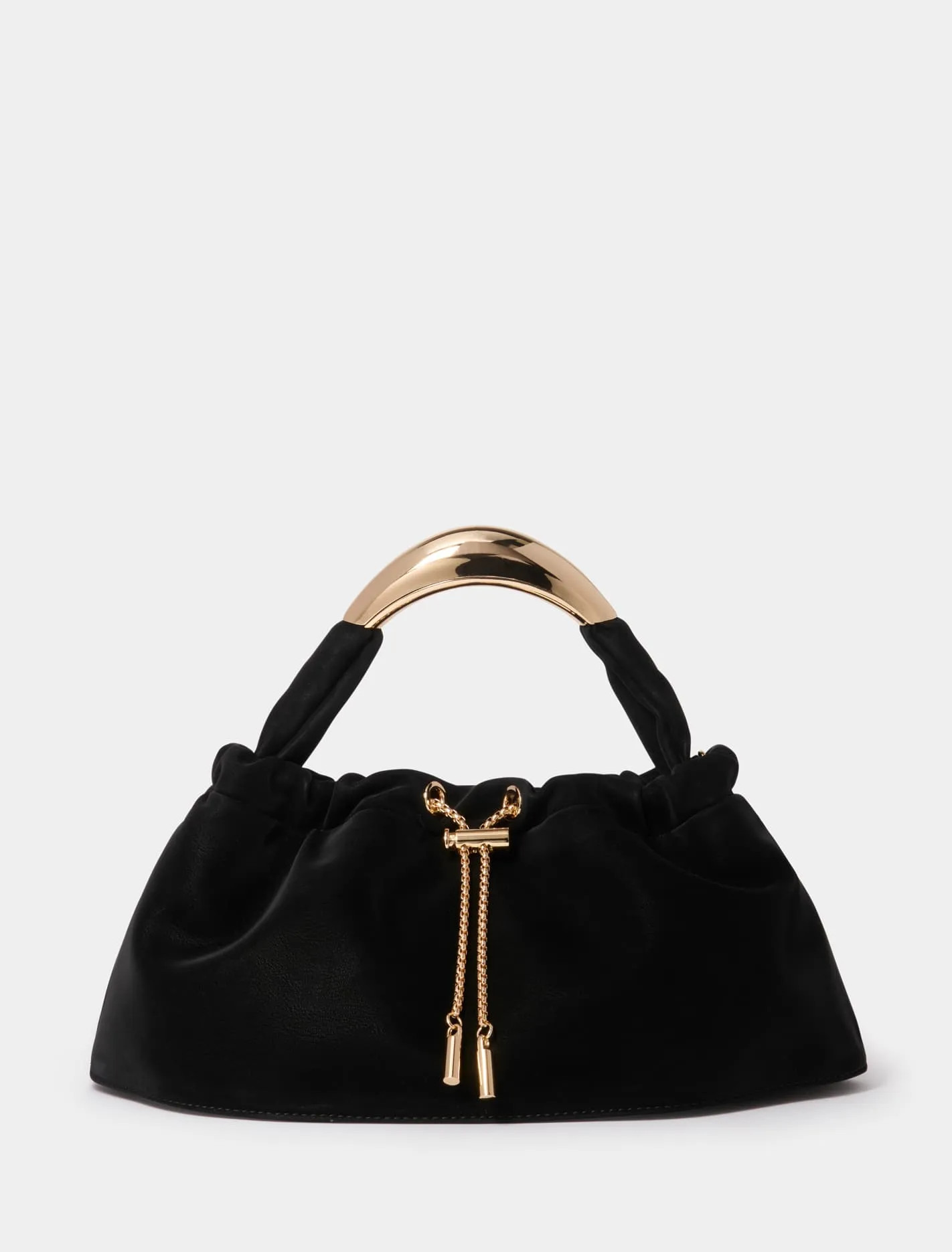 Signature Marigold Metal Handle Clutch | Ever New (CA)