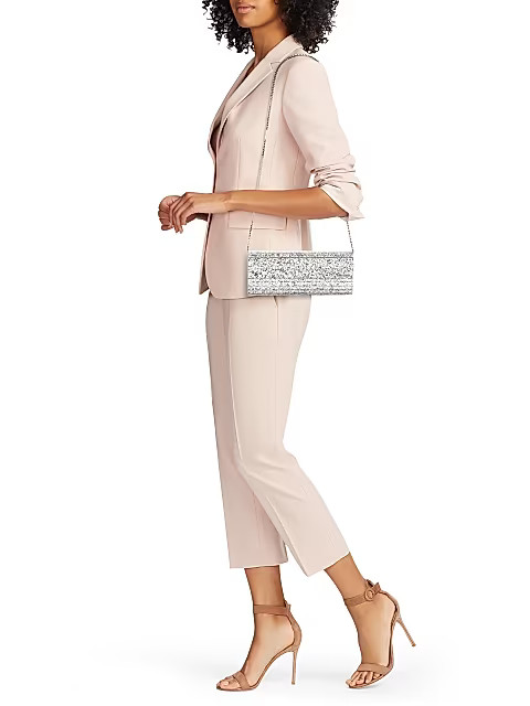 Jimmy Choo Sweetie Metallic Glitter Acrylic Clutch | Saks Fifth Avenue