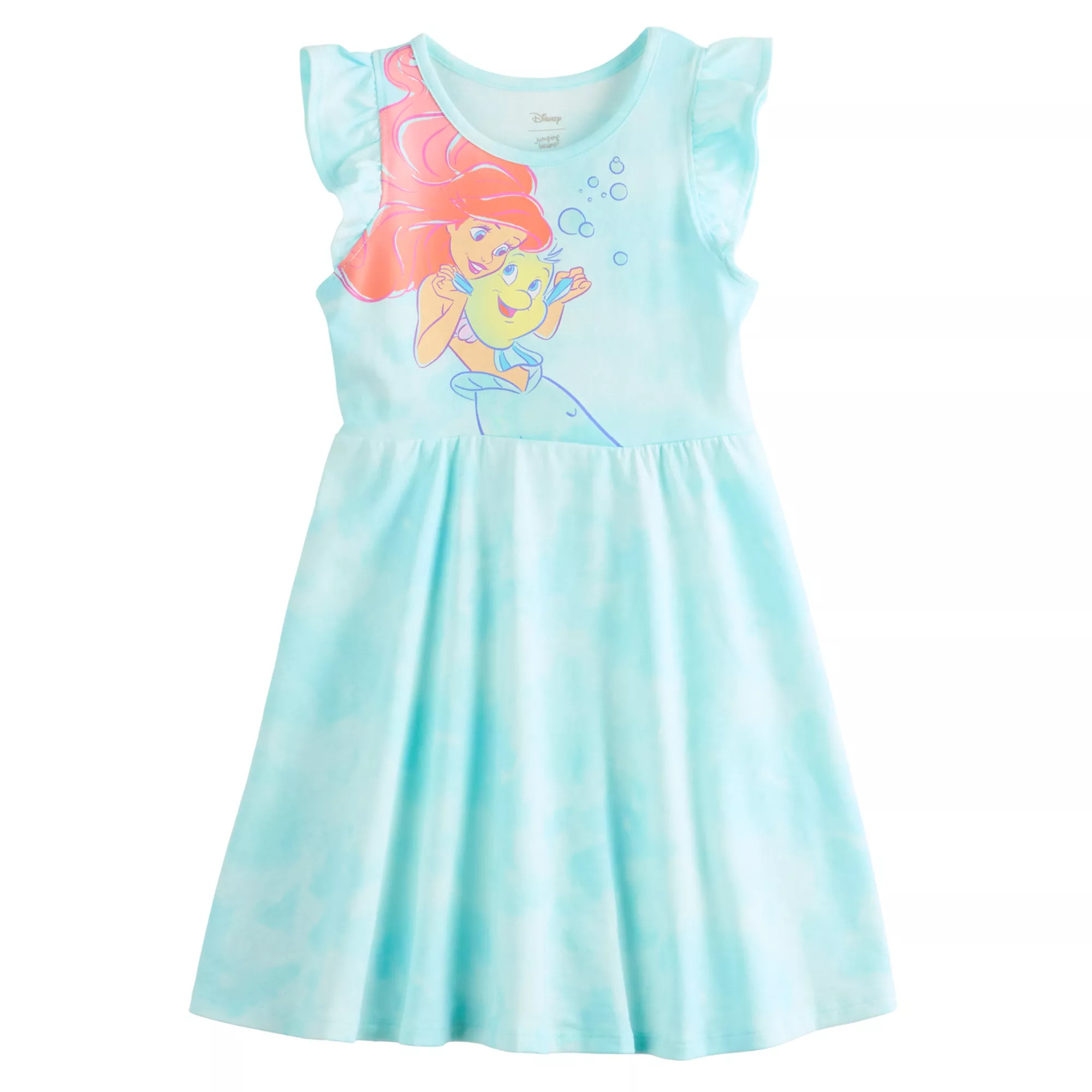 Disney's The Little Mermaid Ariel Girls 4-12 Flutter Sleeve Dress by Jumping Beans® | Kohl's
