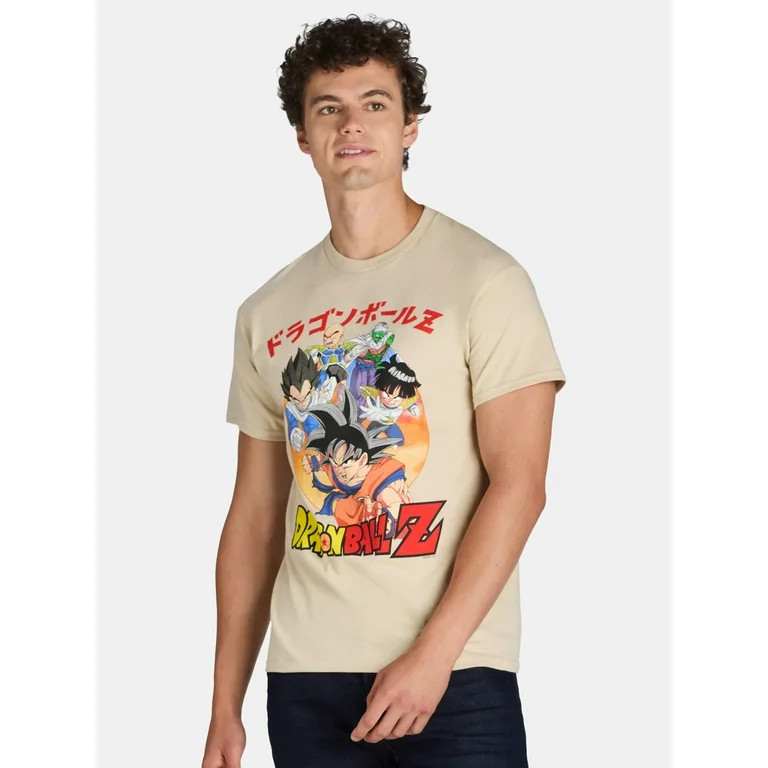 Dragonball Z Men's & Big Men's Licensed Graphics Tee Shirt, Sizes S - 3XL - Walmart.com | Walmart (US)