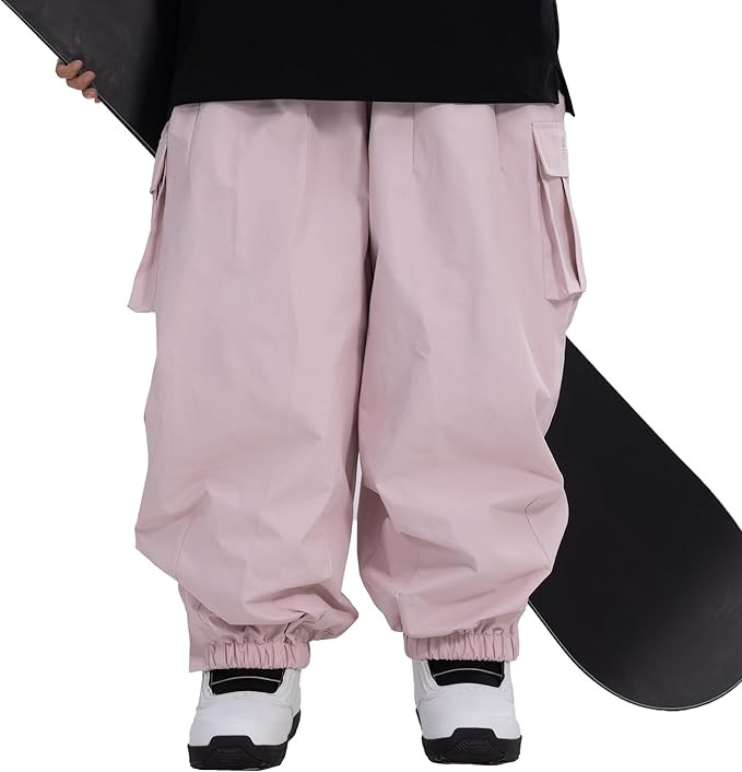 SNOWVERB Womens Mens Winter Baggy Waterproof Ski Pants Snow Cargo Warm Loose Fit Insulation Snowb... | Amazon (US)