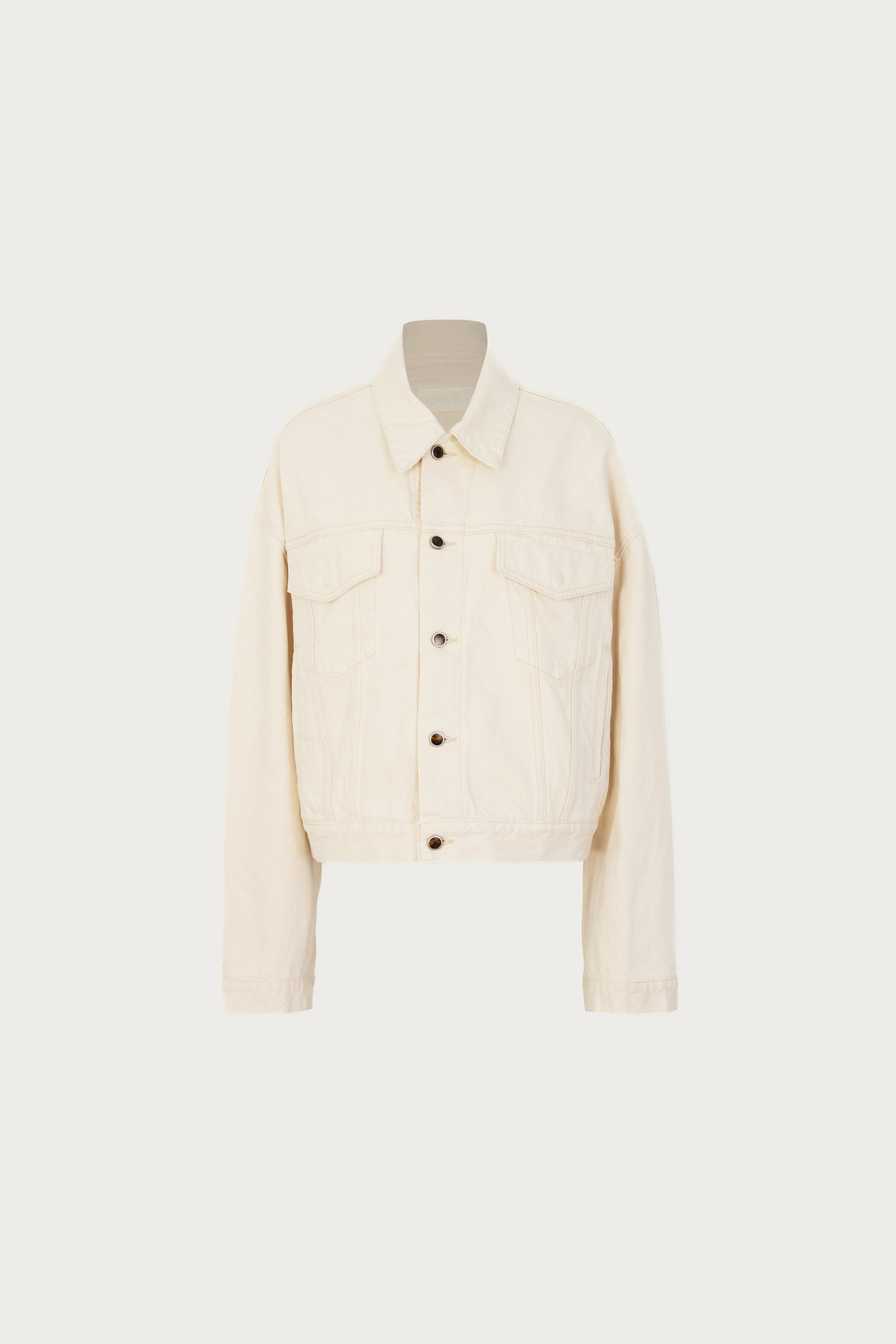 The Perfect Denim Jacket (Off White) | SAME