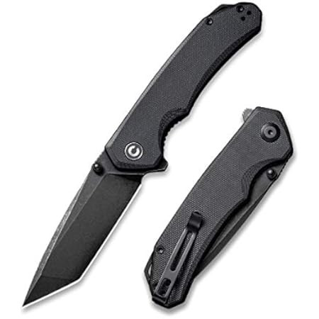 CIVIVI Folding Pocket Knife Baklash C801H (Double Black) | Amazon (US)