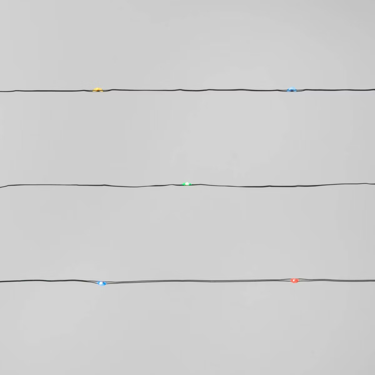 30ct Battery Operated LED Christmas Dewdrop Fairy String Lights Dual Color with Green Wire - Wond... | Target