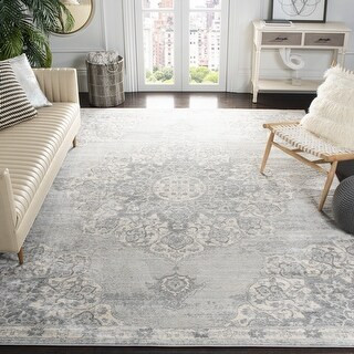SAFAVIEH Brentwood Coral Distressed Medallion Rug | Bed Bath & Beyond