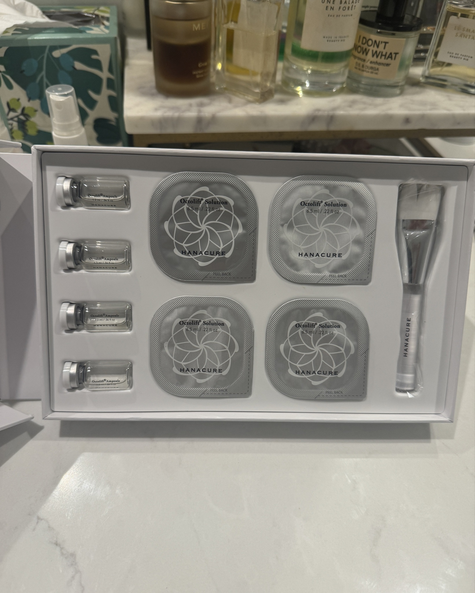 Shit I bought on instagram (part 1)…

Like you, I find myself buying the most ridiculous stuff from instagram lately so I thought I would start a regular feature where I post my honest review of products I recently bought (that are probably also in your cart) to help you decide whether you should bother or not.

This week I test out the ‘award winning’ multi action skincare mask from Hanacure. I bought the pack of 4 at $110 so around $30 per treatment. The treatment promises ‘age defying effects’ and uses co2 ‘Octo-lift’ technology to lift, tighten, brighten and restore skin.

I walk you through the process in these videos but it’s really simple, you mix the gel pack w/ the liquid ampule provided, brush the clear treatment all over your face, chest & back of hands & wait 20 minutes. 

About 8 minutes in the magic begins… the mask starts to dry out and pull your face upwards in a tightening action. I have sensitive skin with past Sun damage and it did not burn or sting on me at all. When the 20 minutes are up you are quite happy to wash the mask off (comes off easily with warm water) and reveals fresh SOFT and brighter ‘baby skin’. I definitely saw an improvement in the melasma (uneven pigmentation)  on my cheeks from my 2 pregnancies, which is why I bought the mask. I can imagine with regular weekly or Bi-weekly use this will improve even more over time so I will definitely use it again.

In short it’s a great mask to use if you have a big event or date night coming up, you can use it right before you put on makeup and is shouldn’t leave your skin red. I did have a few spots the next day (it says that is brings out impurities) and a bit of red flakiness around the nose but apart from that I’m quite happy with the results.

To soothe my skin after the mask I used Mario Badescu’s lavender face spray and my favorite products from Oak Essentials (another instagram find!) the Ritual oil and their best seller, the Moisture Balm. 

Finish it off with Elta MD tinted sun cream for the face. I am extra vigilant with sun cream after doing these kinds of treatment masks. 


#LTKFindsUnder100 #LTKOver40 #LTKBeauty