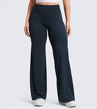 CRZ YOGA Softretch No Front Seam Wide Leg Pants 28''/ 30''/ 32" for Women - High Waist Yoga Loung... | Amazon (US)