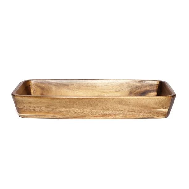 Better Homes & Gardens Acacia Wood Serving Platter | Walmart (US)