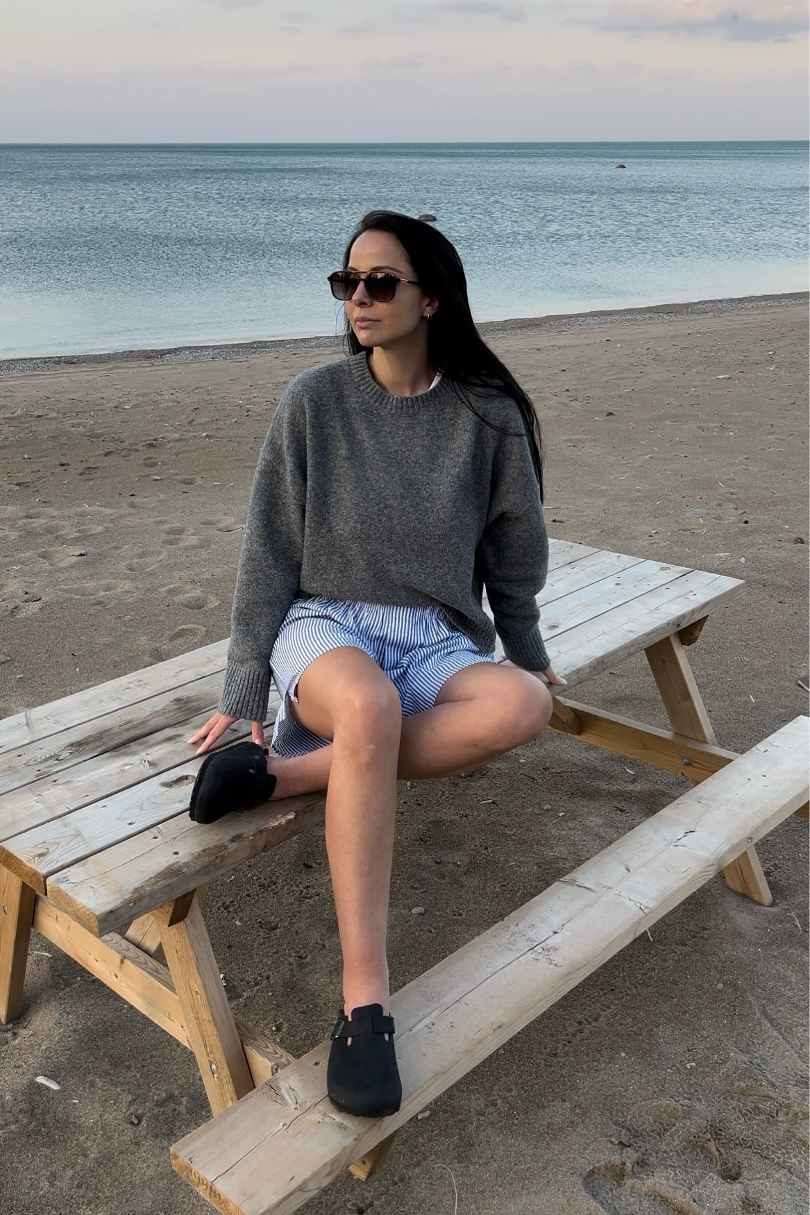 Boxer shorts and Birkenstock clog season 😍

#LTKstyletip