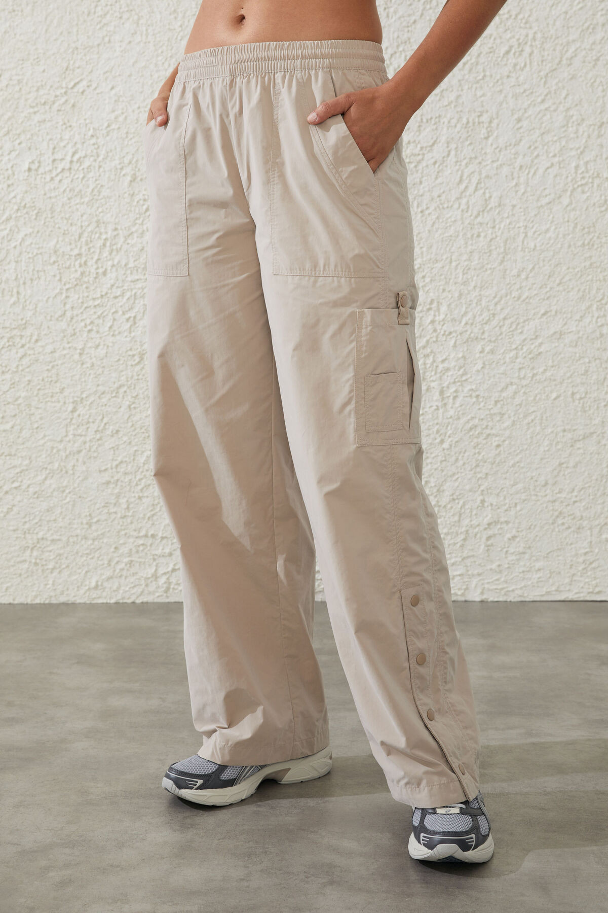 Active Woven Snap Pant | Cotton On (US)