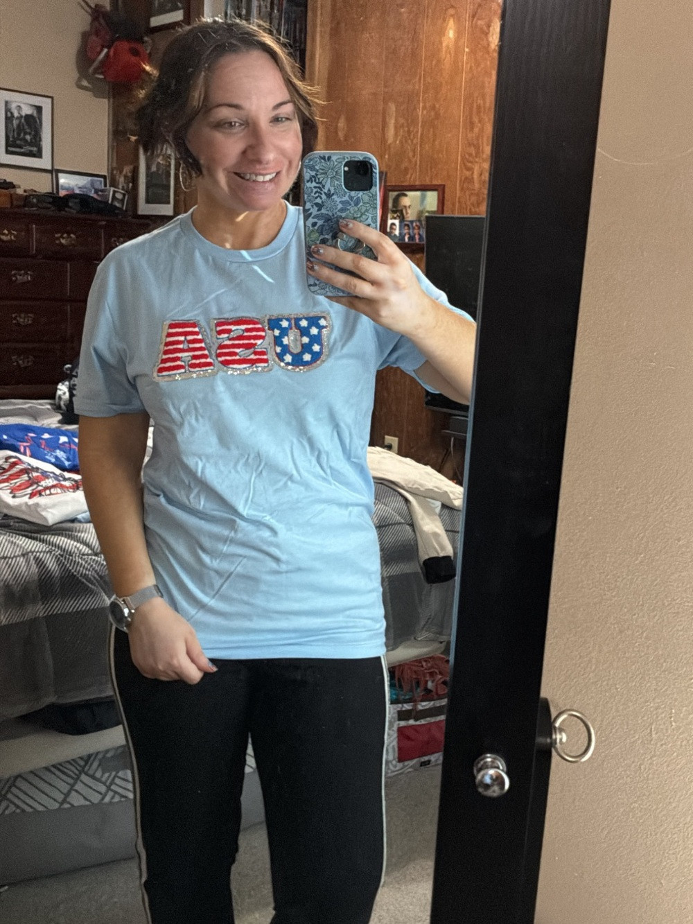 NWOT handmade patriotic USA patch work tee | Poshmark
