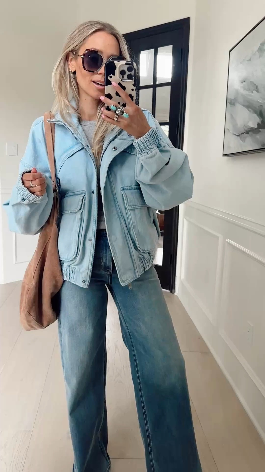 🤍 This has got to be one of the most unique denim jackets I’ve seen 👀 it’s giving major Zara vibes and I am here for it🤍✨🙌🏼

Wearing my tts (small) 



#LTKgrwm #LTKootd #LTKmomlife