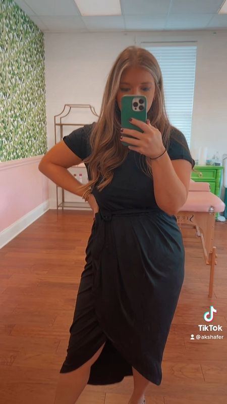 Wrap Dress from Amazon! 

#wiw #optd #amazonfind #amazon #amazondress 

#LTKunder50 #LTKcurves