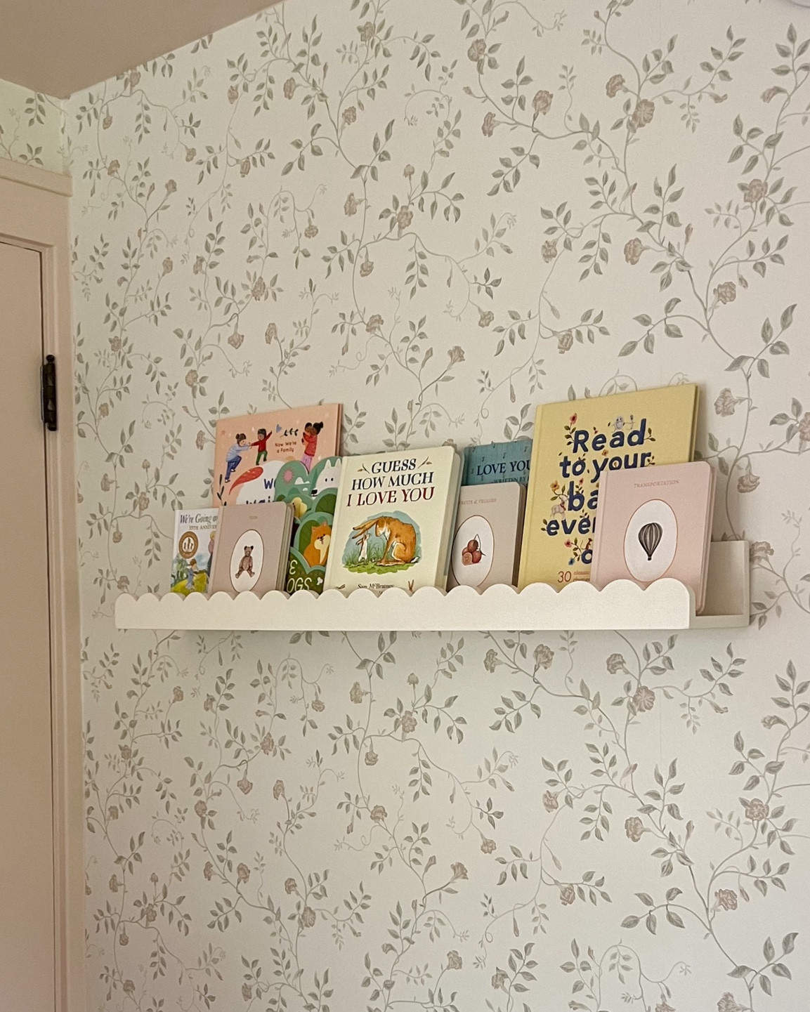 Hang the bookshelf in the nursery ✔️ The nesting phase has begun around our home and crossing things off the to-do list feels so good!

#LTKBaby #LTKFamily #LTKHome