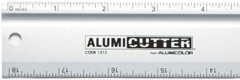 Alumicolor Straight-Edge Alumicutter Size: 18",Silver | Amazon (US)