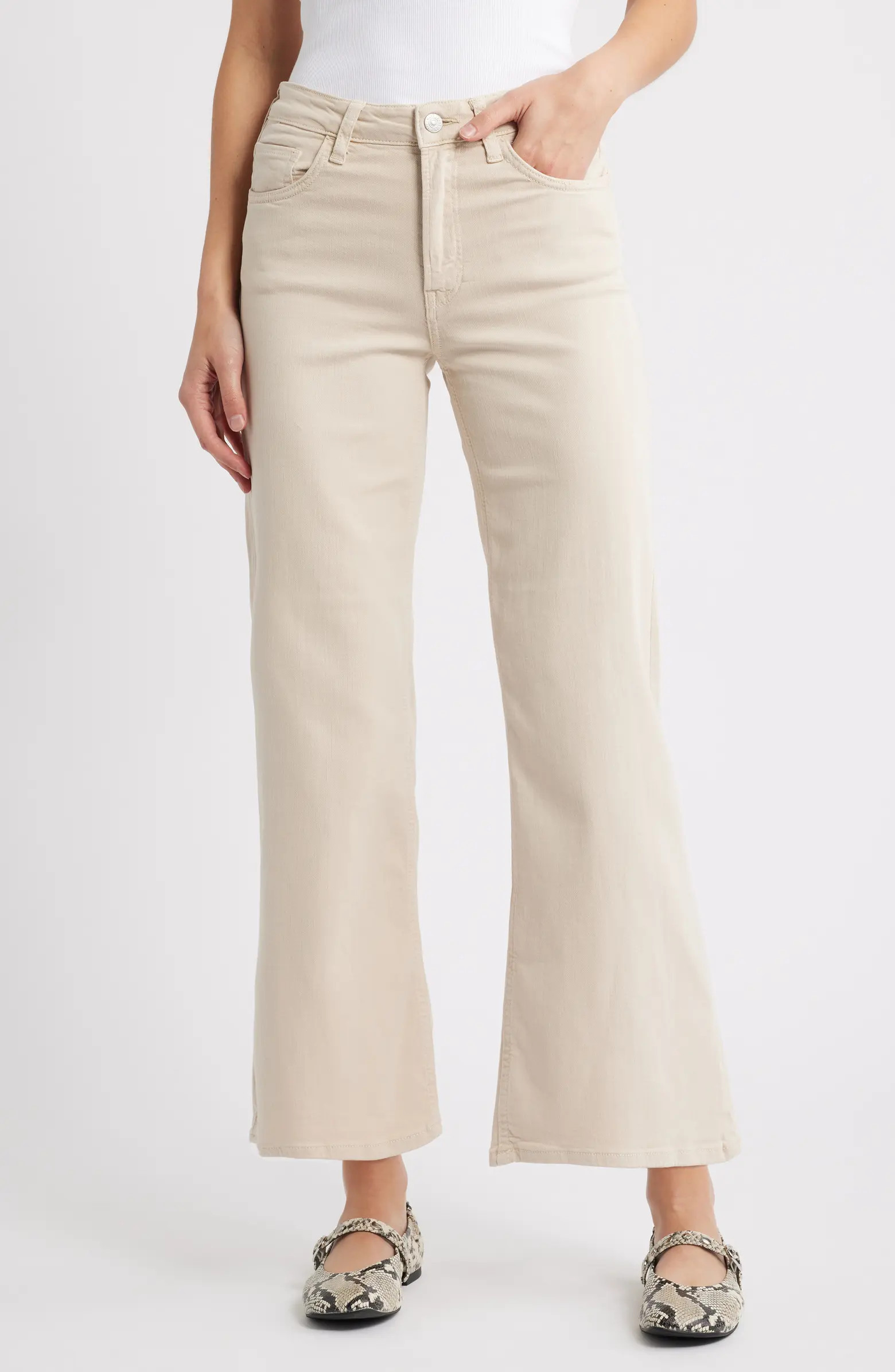 Alexa High Waist Wide Leg Jeans | Nordstrom