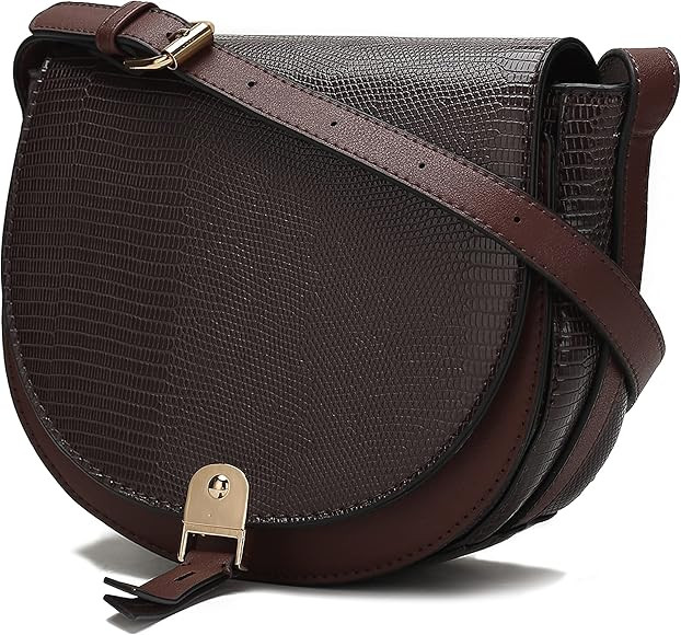 MKF Collection Shoulder Bag for Women, Snake Embossed Vegan Leather Designer Handbag Crossbody Pu... | Amazon (US)