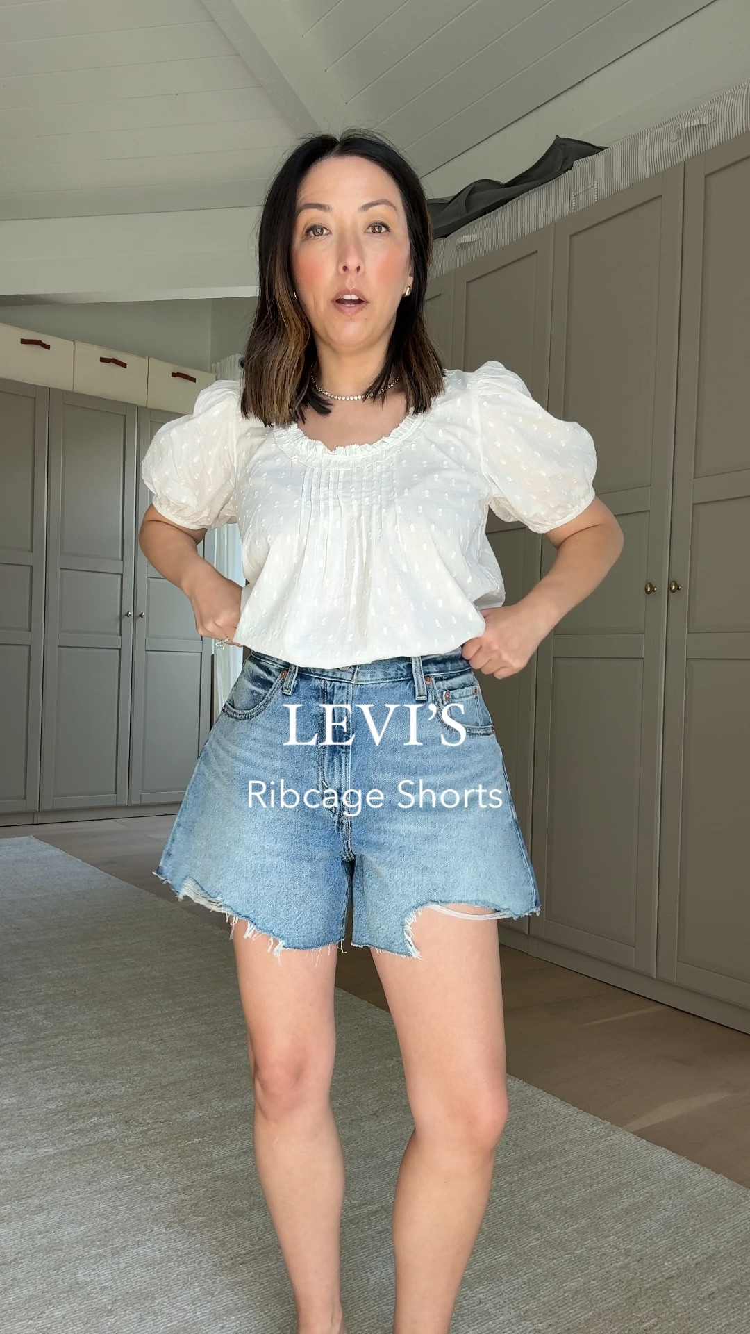 A great option for more athletic thighs. Roomier leg openings so they're comfortable and airy. Size up, I’m in a 27.

#LTKPetite