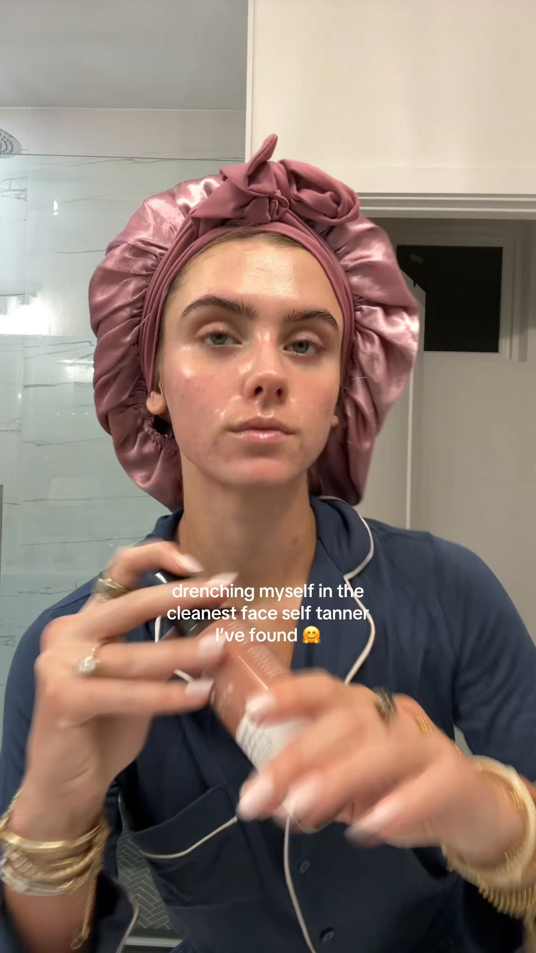 Give your face a natural-looking glow without the sun damage! This luxurious face bronzing mist will give your face a natural-looking, buildable tan within 4-6 hours. Easy to apply and paired with hydrating superstar Hyaluronic acid, you've got the key to a Bali tan without the sun damage. Because this Self Tanning Water Bronzing Face Mist is formulated with a water base and has zero dyes, it goes on clear. New to tanning? We'd recommend our self tanner body lotion instead, as the naturally white lotion provides a bit of guidance.

#LTKgrwm #LTKBeauty #LTKselfcare