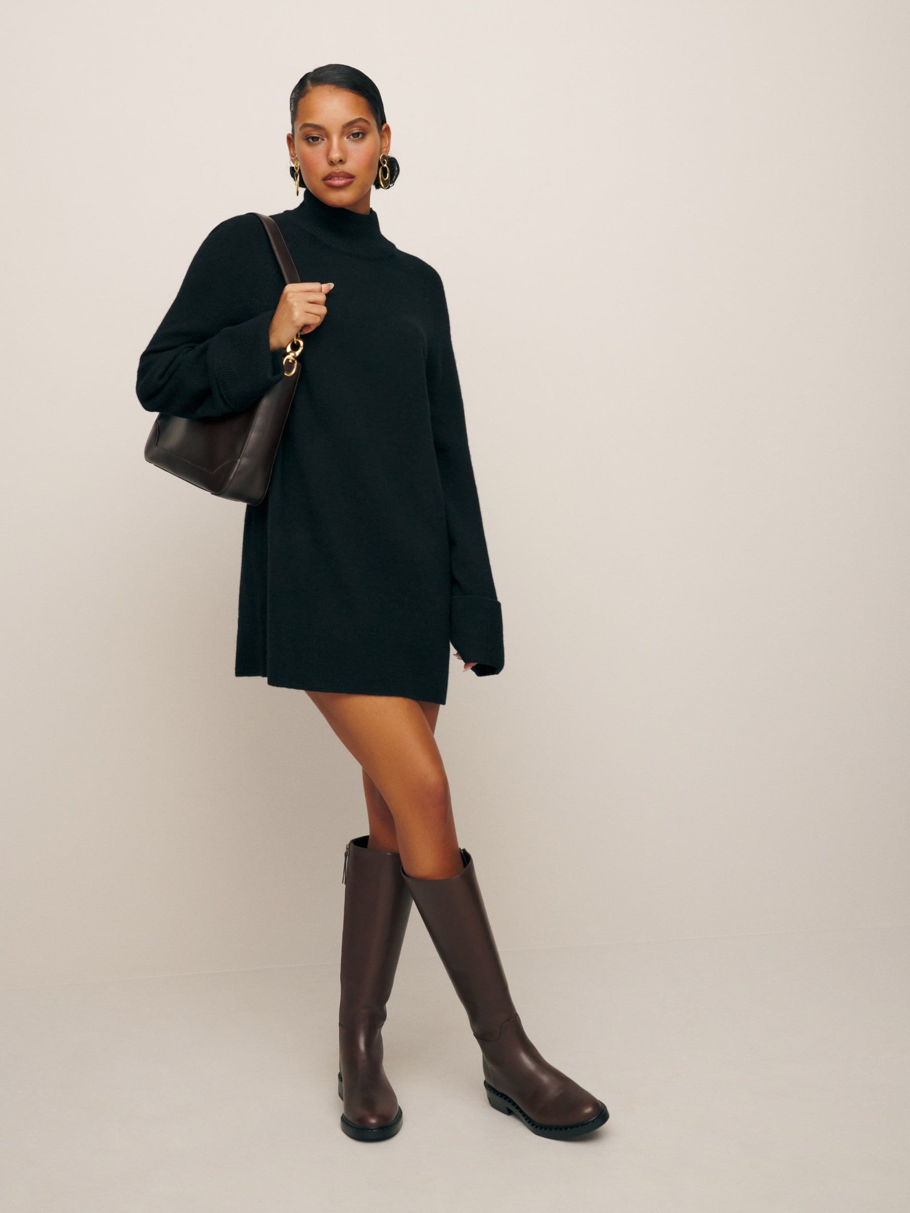 Tate Regenerative Wool Sweater Dress | Reformation (Global)