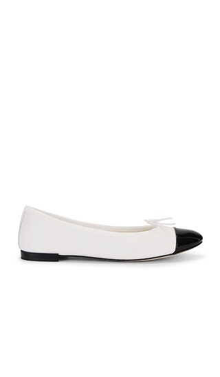 Repetto Flora Ballerinas in White,Black. - size 35 | Revolve Clothing (Global)