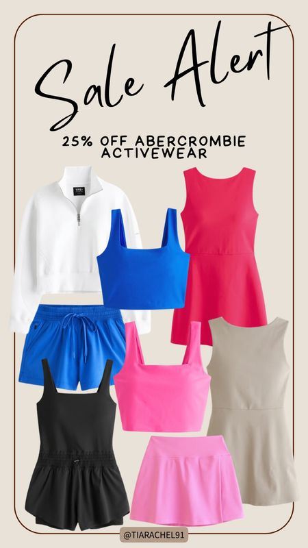Abercrombie activewear on sale!! 

#LTKsalealert #LTKfitness #LTKActive