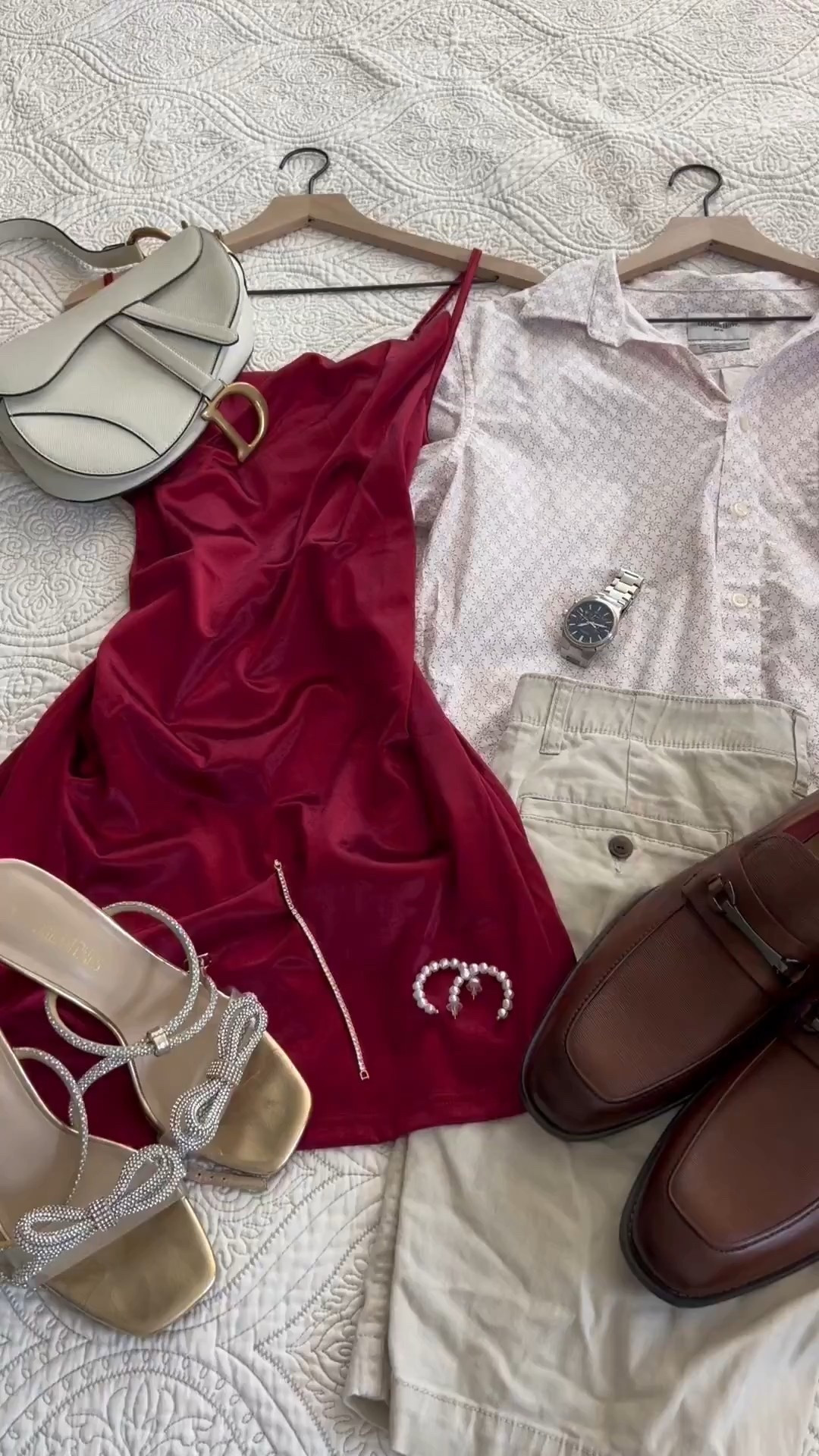 Soft resort night feels ✨☀️

Just us, warm evenings, and a little pop of color to match the sunset 🌺 Effortless, chic, and perfectly paired.

#HisAndHers #DateNightStyle #ResortVibes #TropicalEvening #CoupleLooks #SoftSummerStyle #LTKStyle #VacationMood #ElevatedEveryday #IslandEvenings