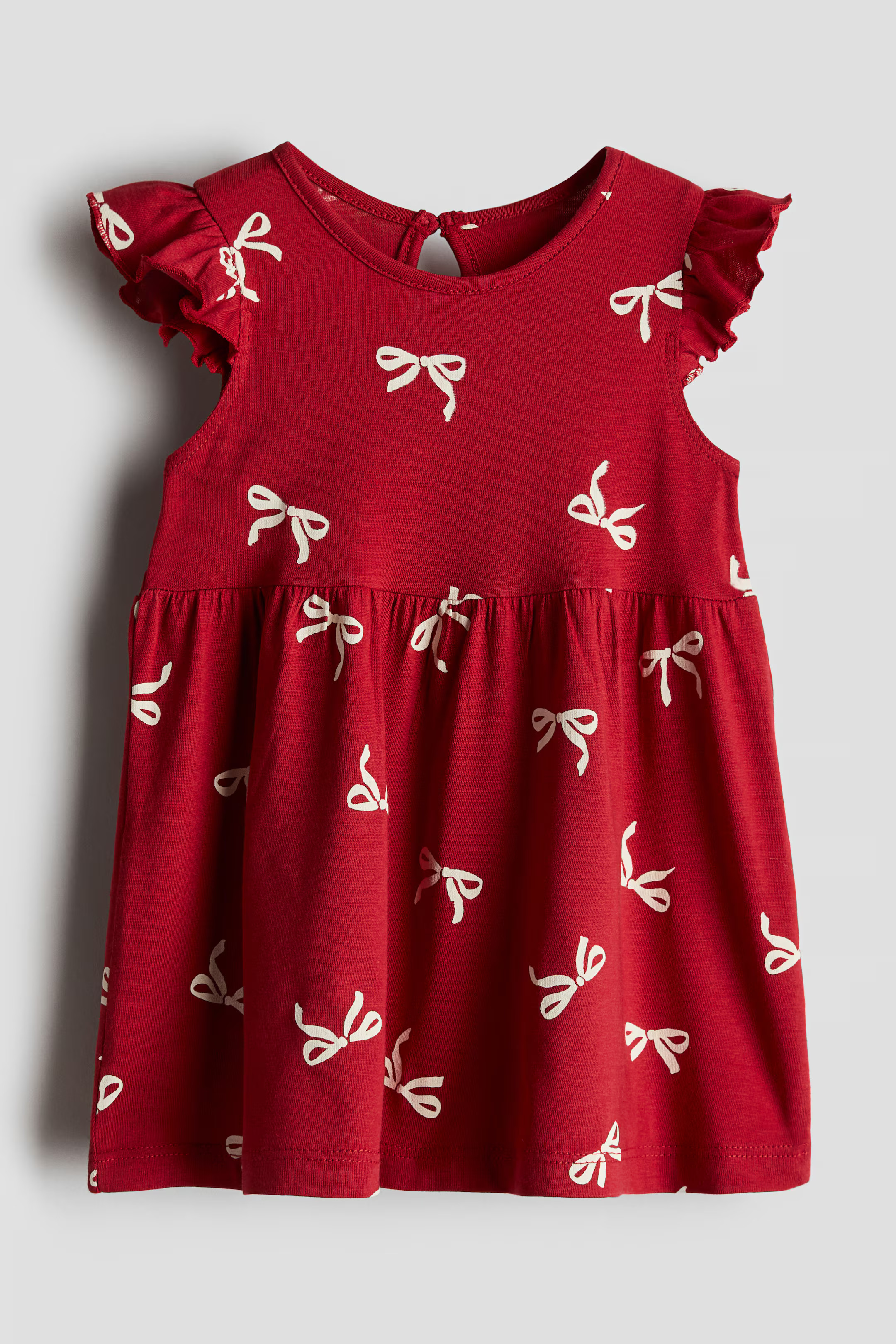 Flutter-sleeved Dress | H&M (US + CA)