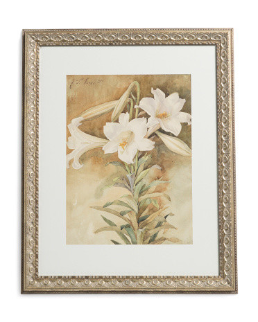 16x20 Easter Lillies Fancy Wall Art | TJ Maxx
