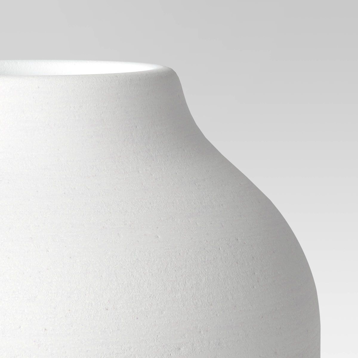 Textured Ceramic Vase White - Threshold™ | Target