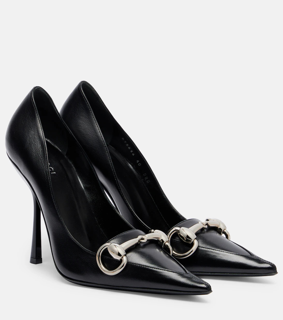 Boulevard Horsebit leather pumps | Mytheresa (US/CA)