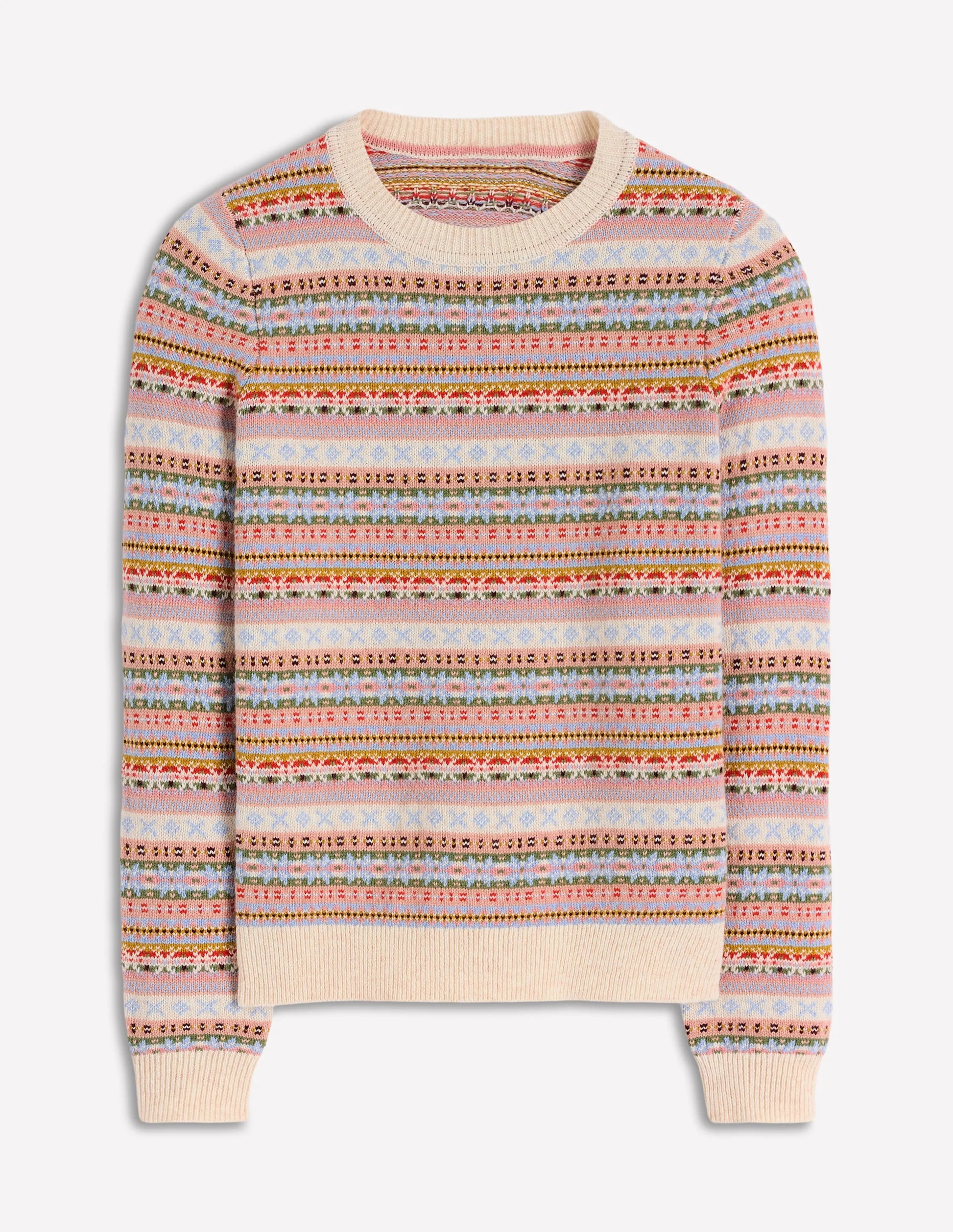 Edie Fair Isle Sweater-Heritage Fair Isle | Boden (US)