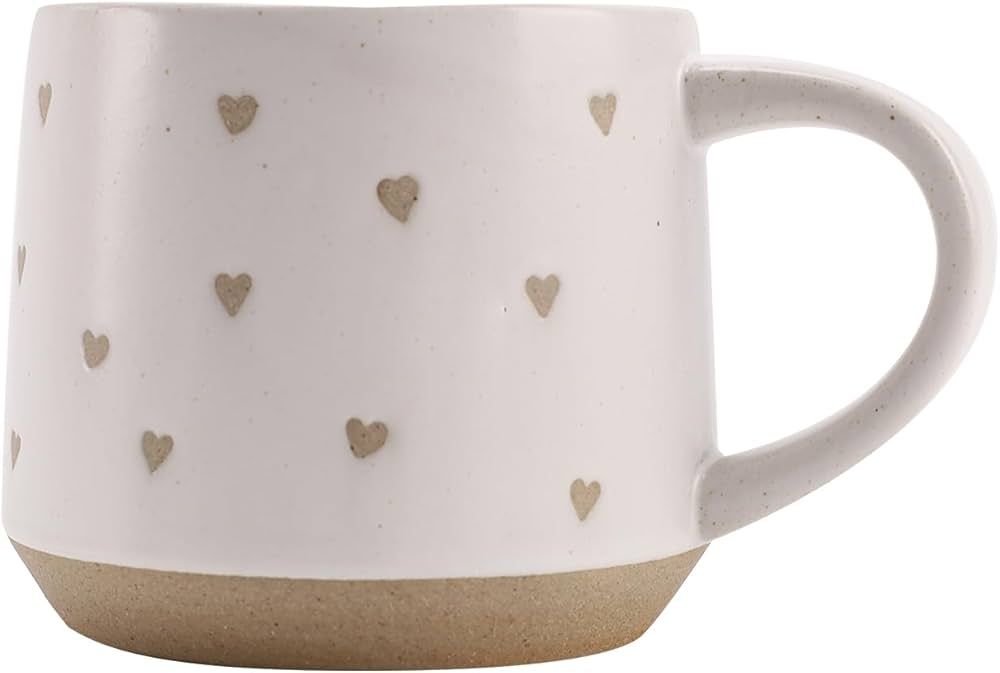 Amazon.com: Ceramic Mug, 18 Oz Large Ceramic Coffee Mug, Clay Coffee Mug, Ceramic Tea Cup, Dishwa... | Amazon (US)