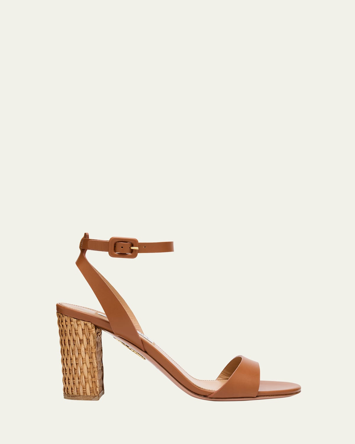 Sunseeker Leather Ankle-Strap Sandals | Bergdorf Goodman