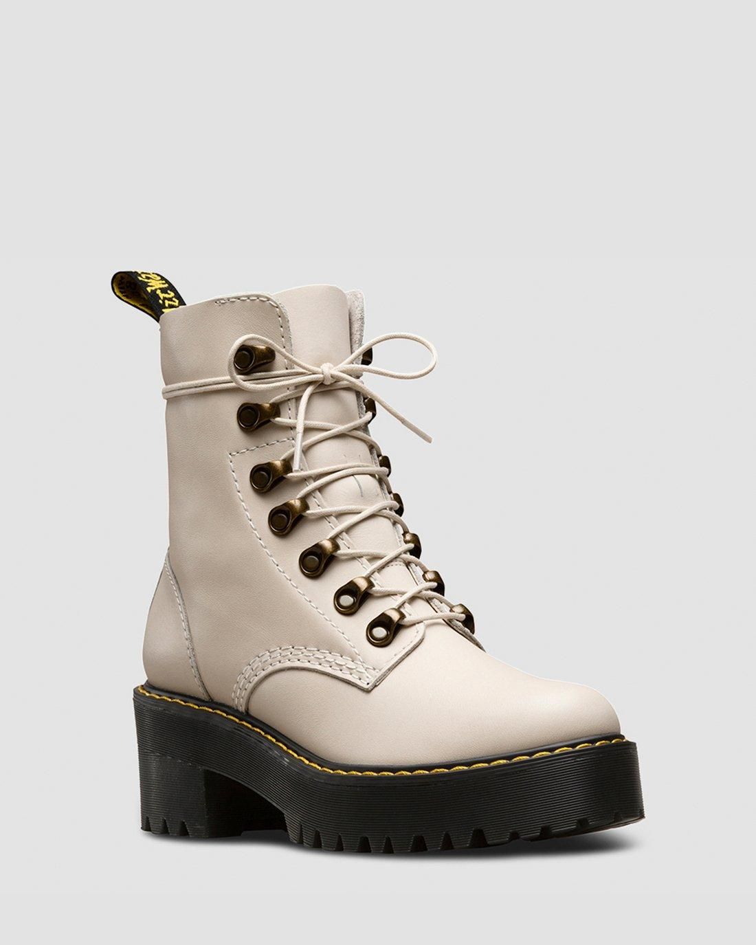 Leona Women's Temperley Leather Heeled Boots | Dr. Martens