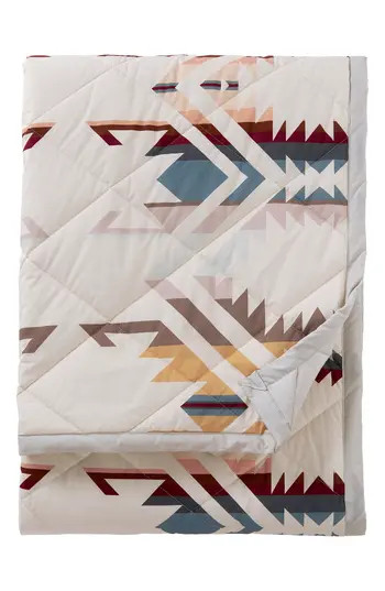 Pendleton Roll-Up Throw Blanket in White Sands at Nordstrom Rack | Nordstrom Rack