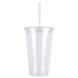 18oz. Plastic Tumbler with Straw by ArtMinds™ | Michaels Stores