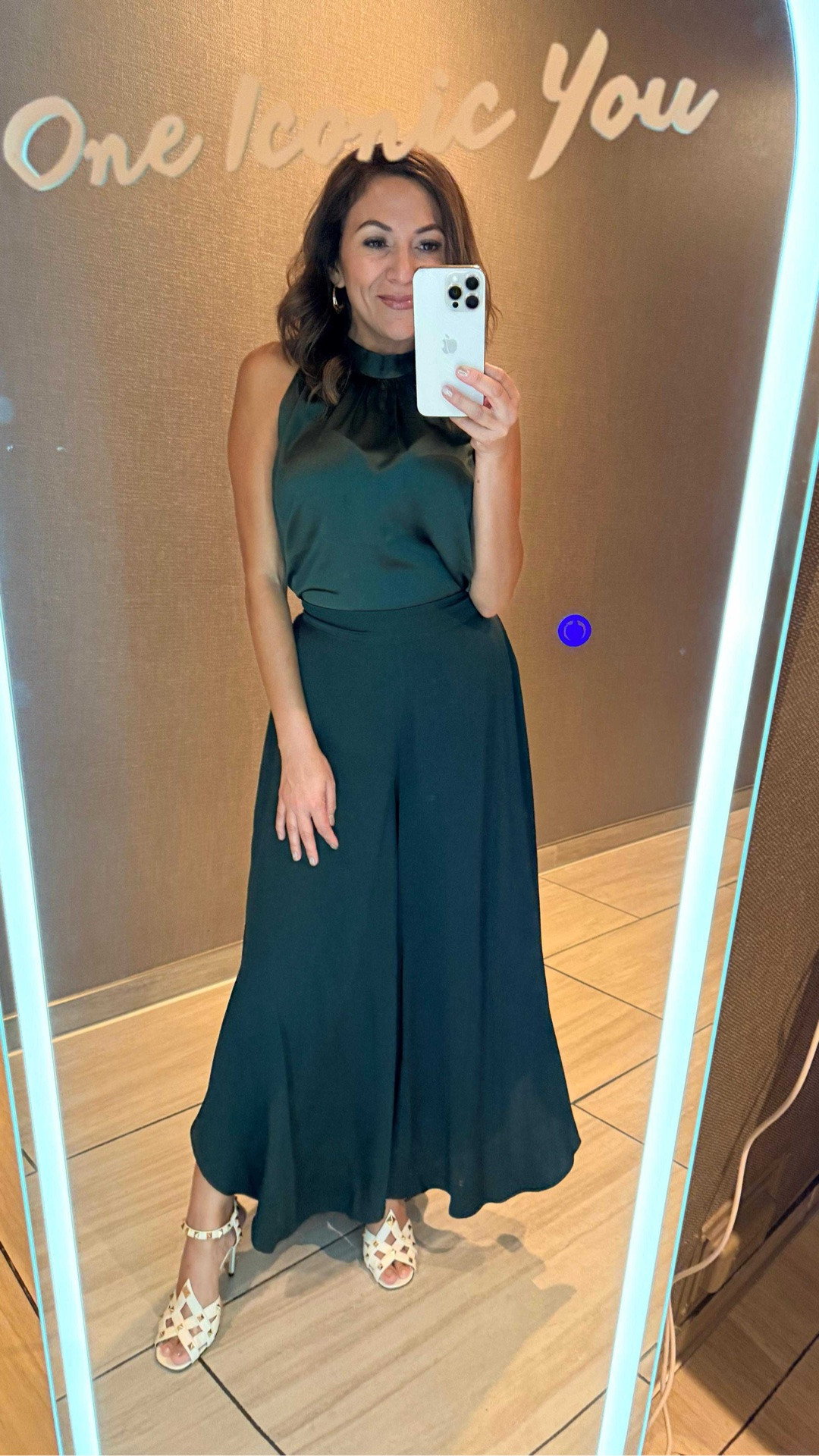 I wasn’t planning on staying for the final-night party hosted by @Macy's at the LTK Conference, so I didn’t pack a dress for the event. But when I changed my plans, I had to get creative! 😅

Luckily, I had packed this @Quince silk two-piece set as a backup, just in case. I paired it with my gorgeous, gorgeous, AMAZING Valentino shoes and suddenly felt confident, comfortable, and completely ready for the night. ❤️

Sometimes the best outfits are the ones you weren’t even planning on wearing! 😊
#LTKCon #Over40Style #LTKStyle #FashionOver40 #DateNightOutfit #PartyStyle

#LTKdatenight  #LTKpartywear

#LTKOver40 #LTKPetite #LTKPetite