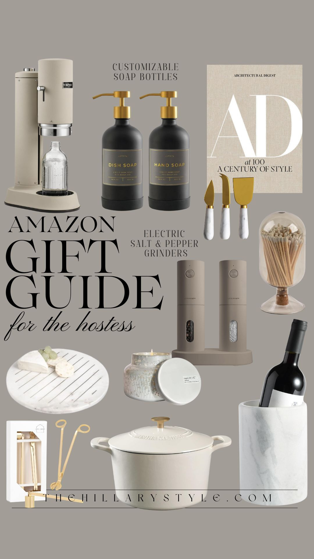 Amazon Gift Guide for the Hostess 

Amazon Gift Guide, Gift Guide, Gifts for the Hostess, Hostess Gifts, Holiday, Christmas, Amazon home, Amazon kitchen, Kitchen finds, Amazon home finds, New home finds 

 #LTKGiftGuide #LTKHoliday #LTKStyleTip