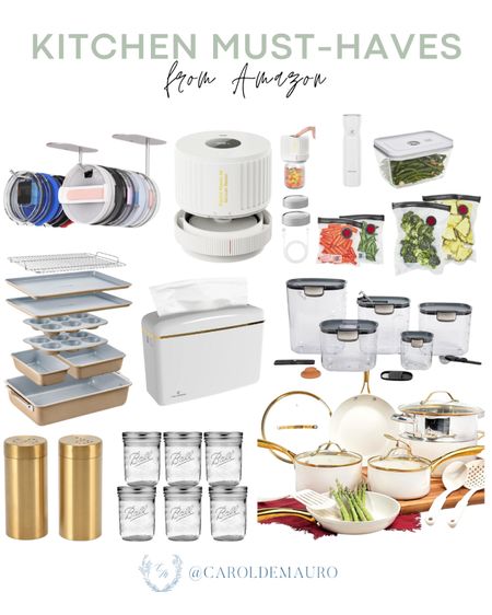Grab these affordable kitchen must-haves from Amazon: tub organizers, baking supplies, cookware set, toaster, and more!
#homefinds #homeappliance #giftguide #cookingessentials

#LTKGiftGuide #LTKhome #LTKfindsunder100