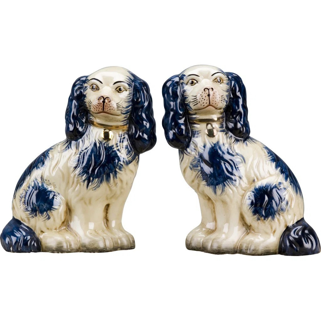 Danny's Fine Porcelain Staffordshire Dogs Figurine | Perigold | Perigold